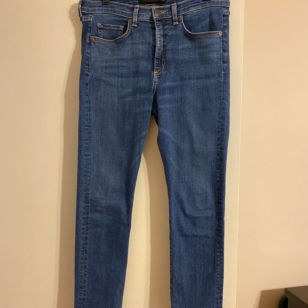 Veronica Beard crop 
Kate 10”high waist Skinny Jeans size 29